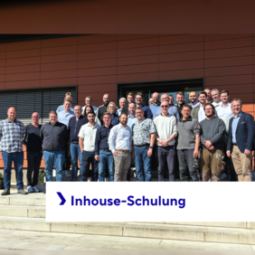 Teilnehmer der Inhouse-Schulung bei Gebrüder Bommhardt Bauunternehmen GmbH & Co. KG